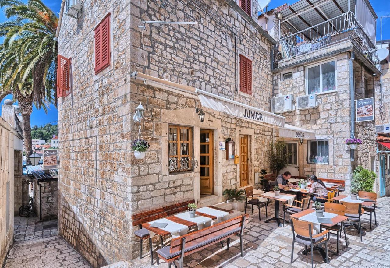 Couple'S Getaway In The Center Of Hvar W/Sea View Hvar Town Zewnętrze zdjęcie